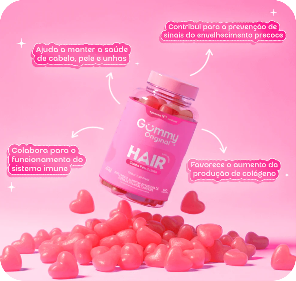 Kit 3 Potes Gummy® Bem-Estar Diário